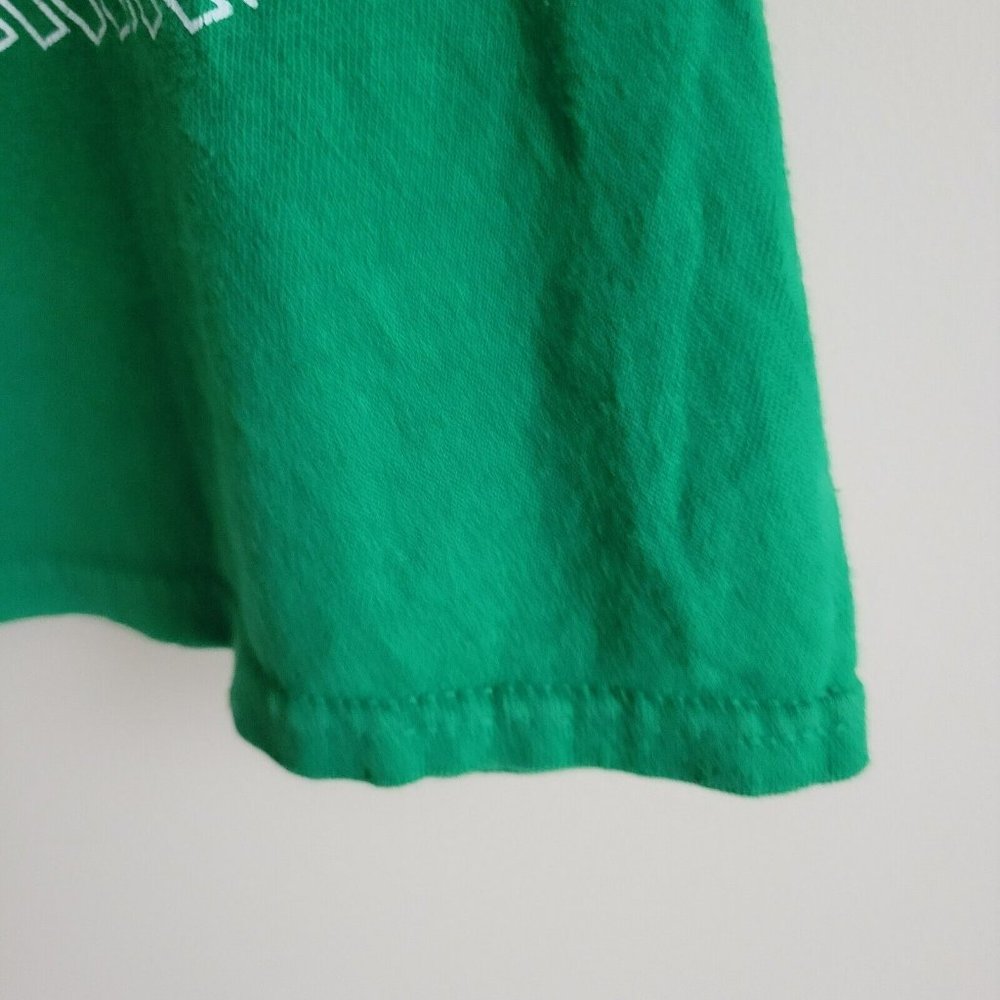 Pokemon Pikachu in Christmas Stocking Youth T-Shirt Delta Pro Size M - Green - Picture 7 of 8